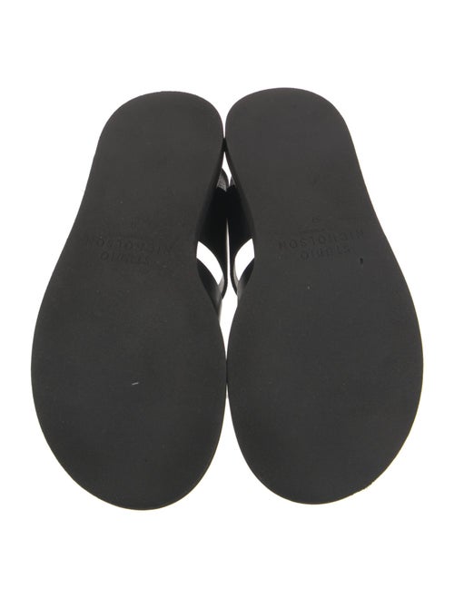 Studio Nicholson Leather Slingback Sandals