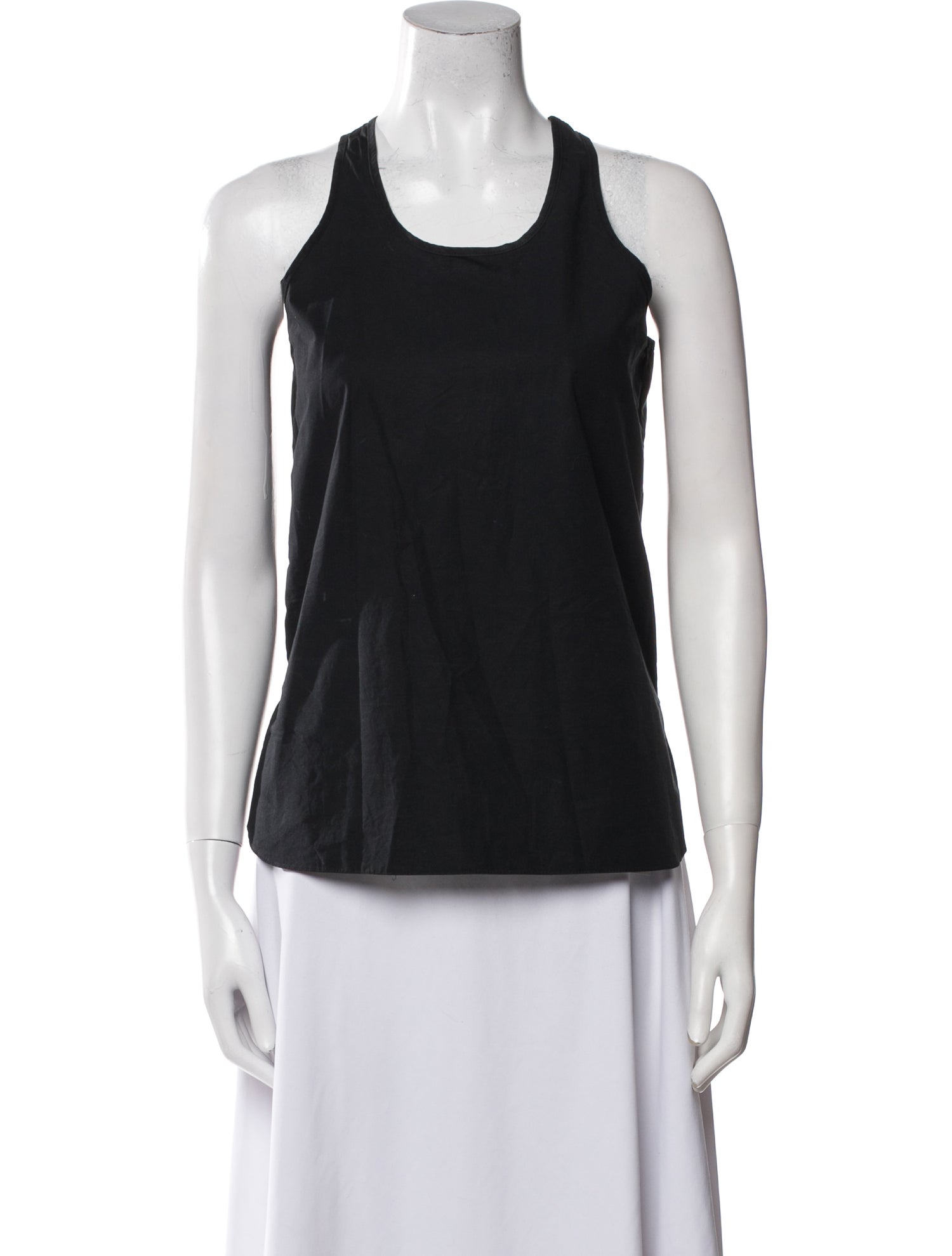 Studio Nicholson Scoop Neck Sleeveless Top
