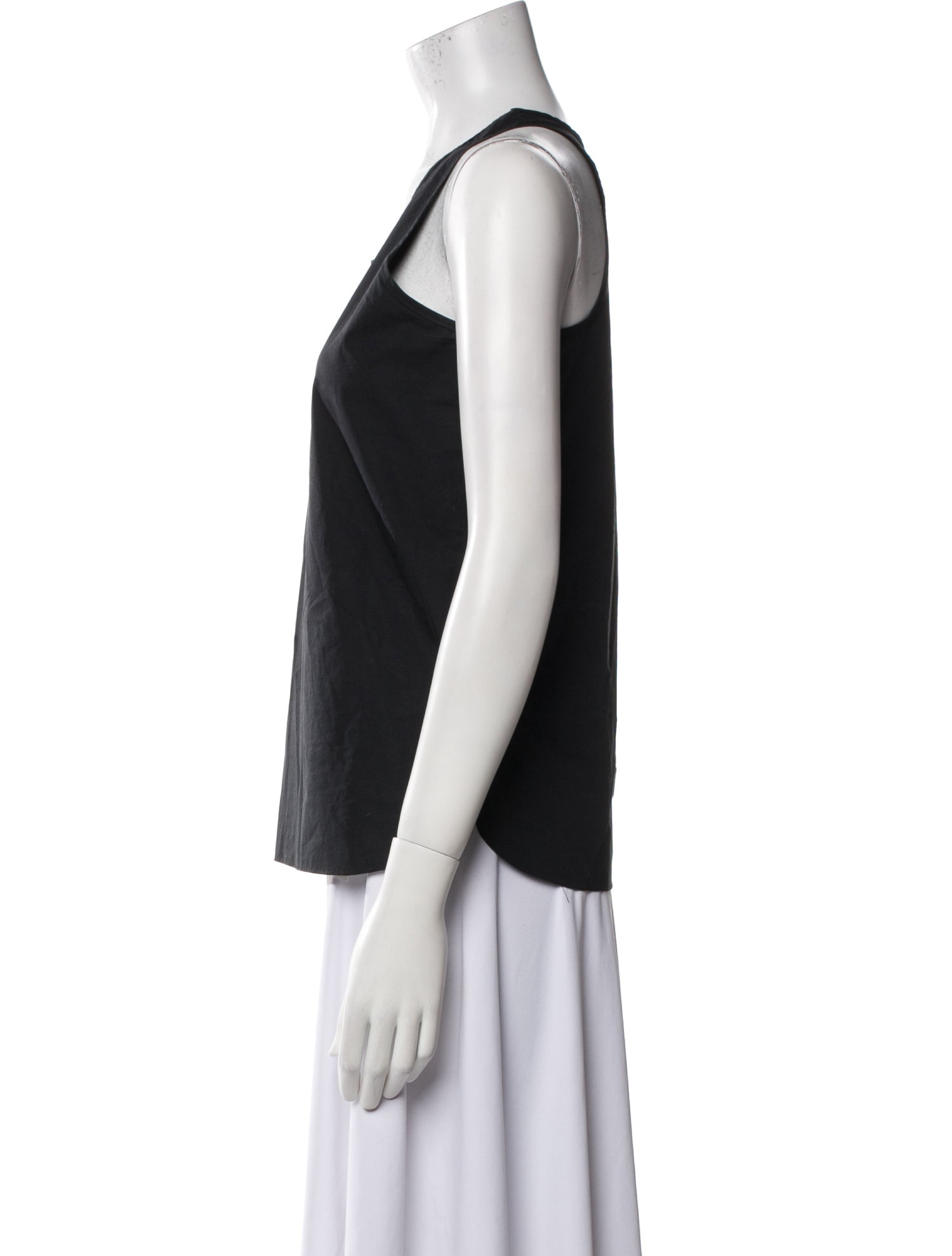 Studio Nicholson Scoop Neck Sleeveless Top