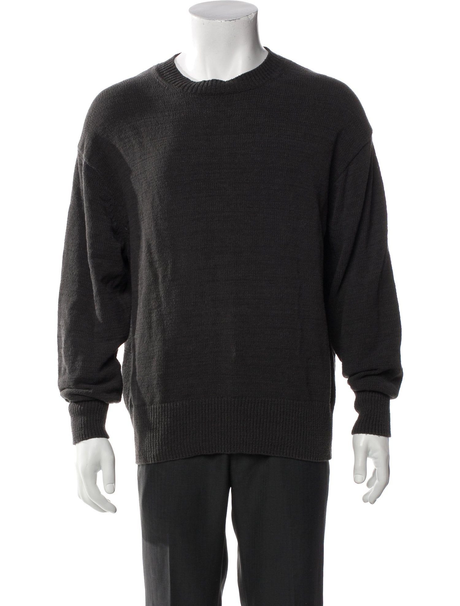 Studio Nicholson Crew Neck Long Sleeve Pullover