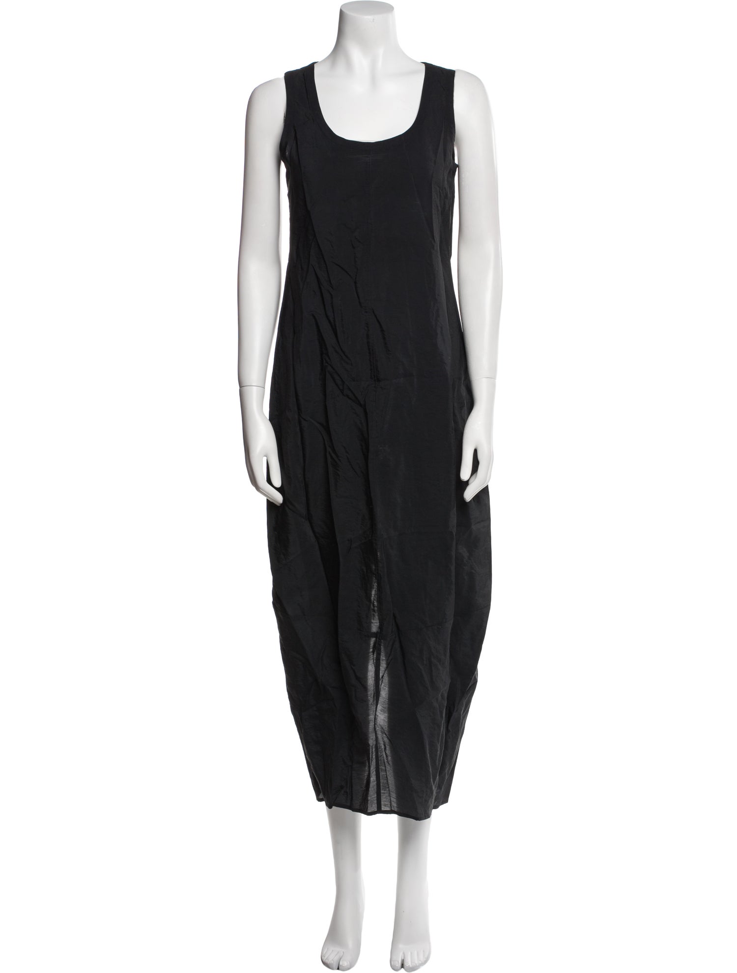 Studio Nicholson Scoop Neck Long Dress