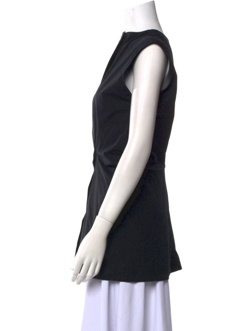 Studio Nicholson Scoop Neck Short Sleeve Top