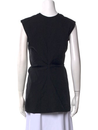 Studio Nicholson Scoop Neck Short Sleeve Top