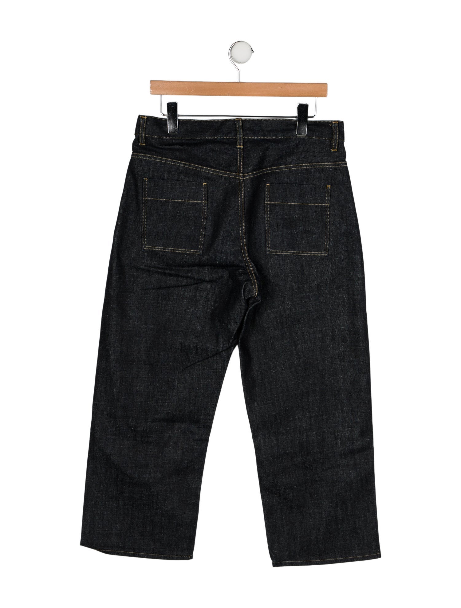 Studio Nicholson High-Rise Wide Leg Jeans