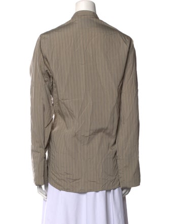 Studio Nicholson Long Sleeve Button-Up Top