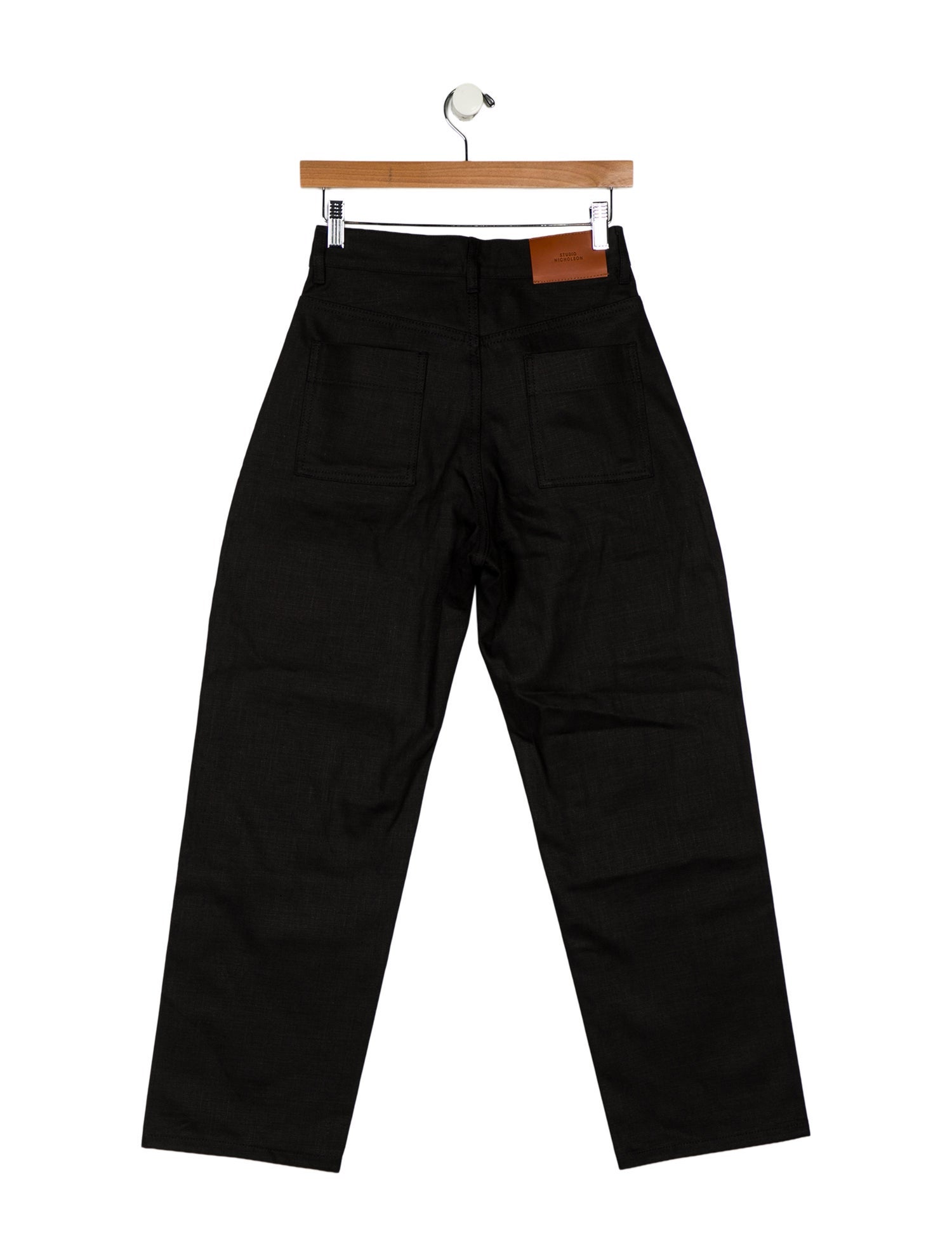 Studio Nicholson High-Rise Wide Leg Jeans