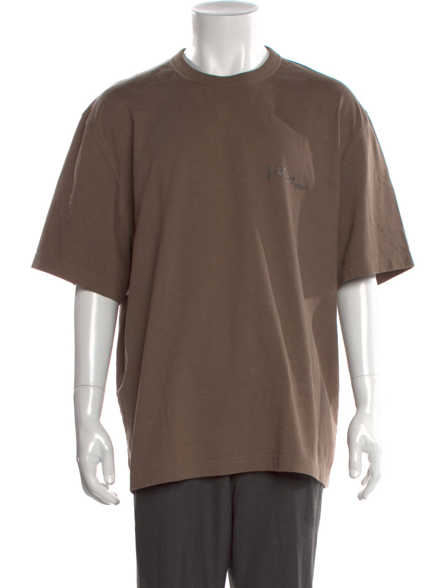 Studio Nicholson Crew Neck Short Sleeve T-Shirt
