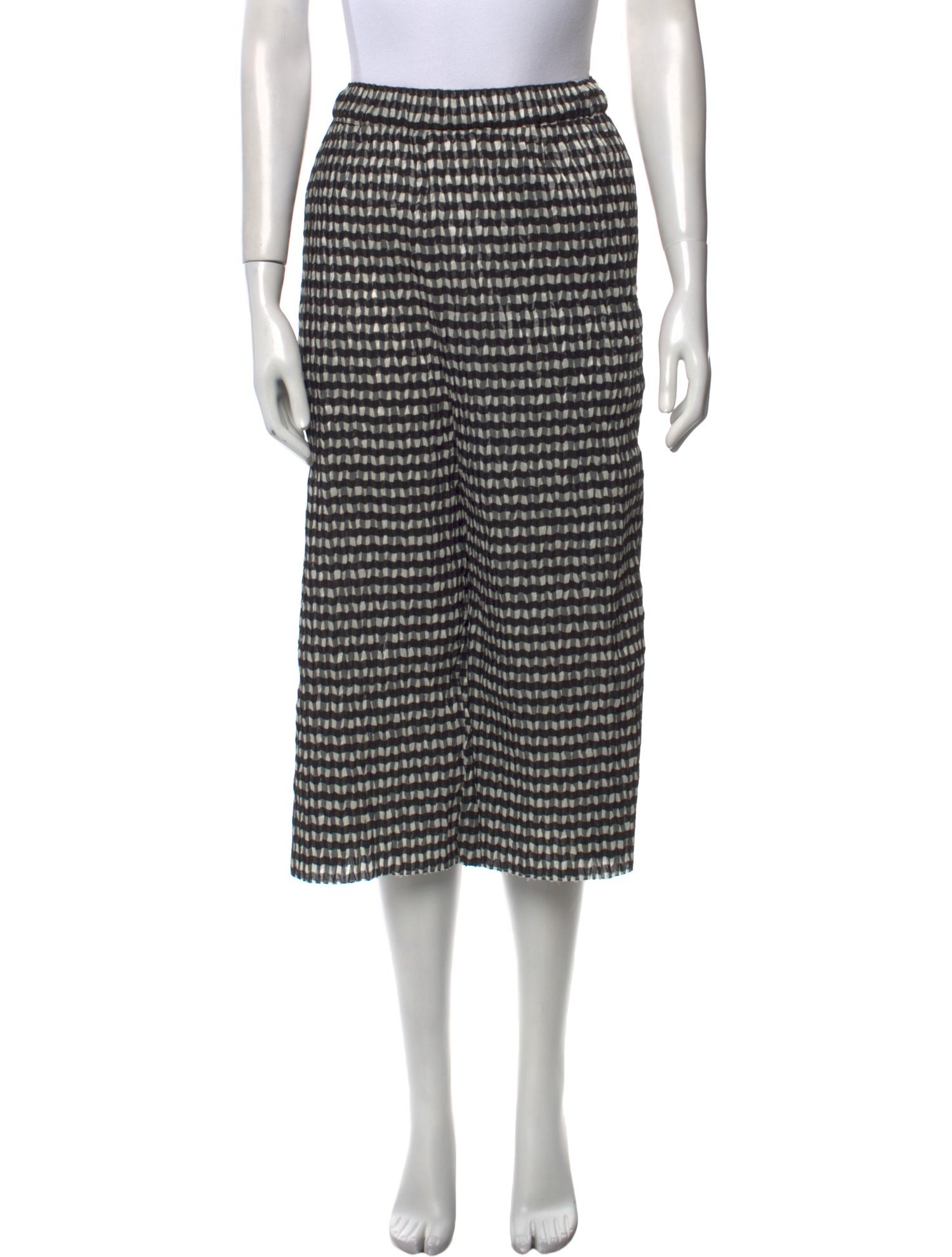 Studio Nicholson Printed Wide Leg Pants