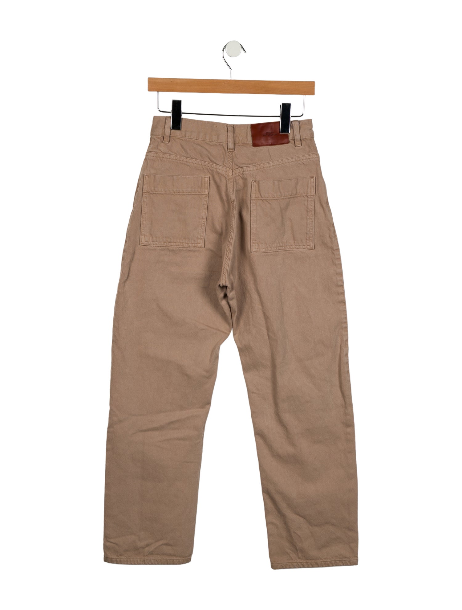 Studio Nicholson High-Rise Straight Leg Jeans