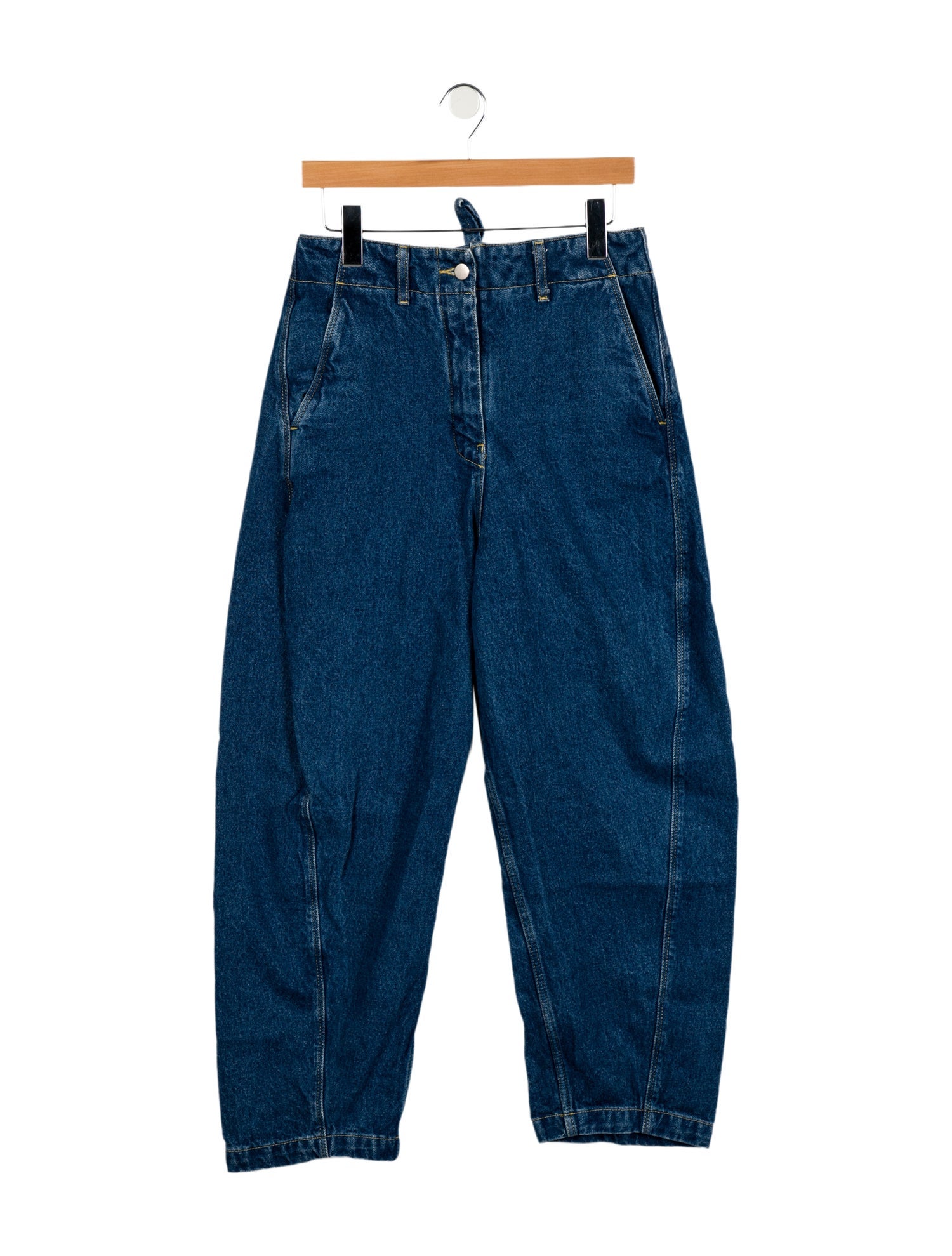 Studio Nicholson High-Rise Straight Leg Jeans