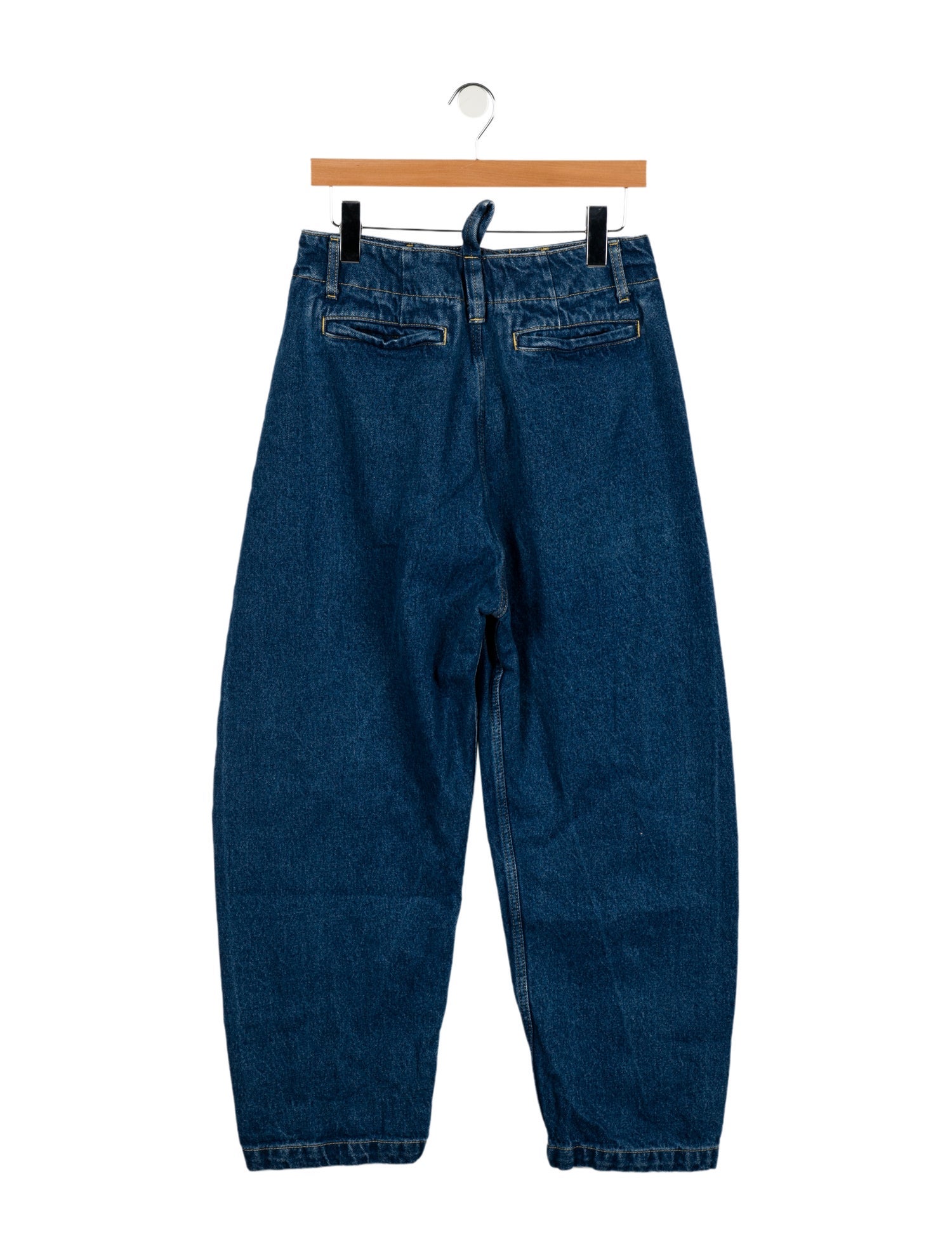 Studio Nicholson High-Rise Straight Leg Jeans