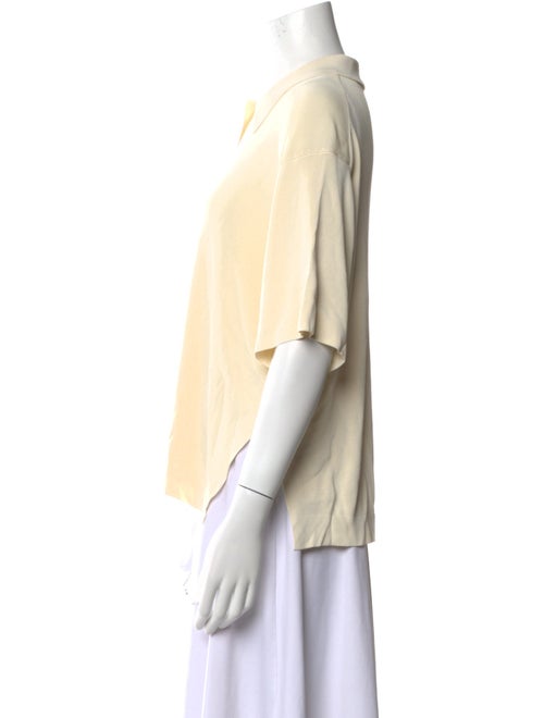 Studio Nicholson Short Sleeve Button-Up Top