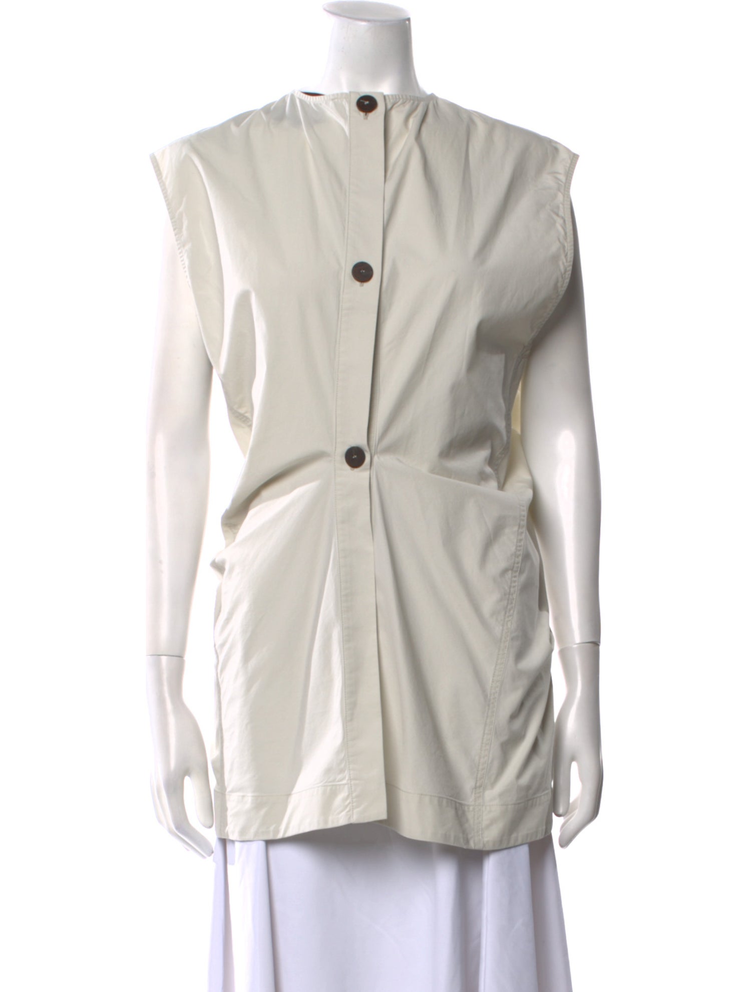 Studio Nicholson Mock Neck Sleeveless Tunic