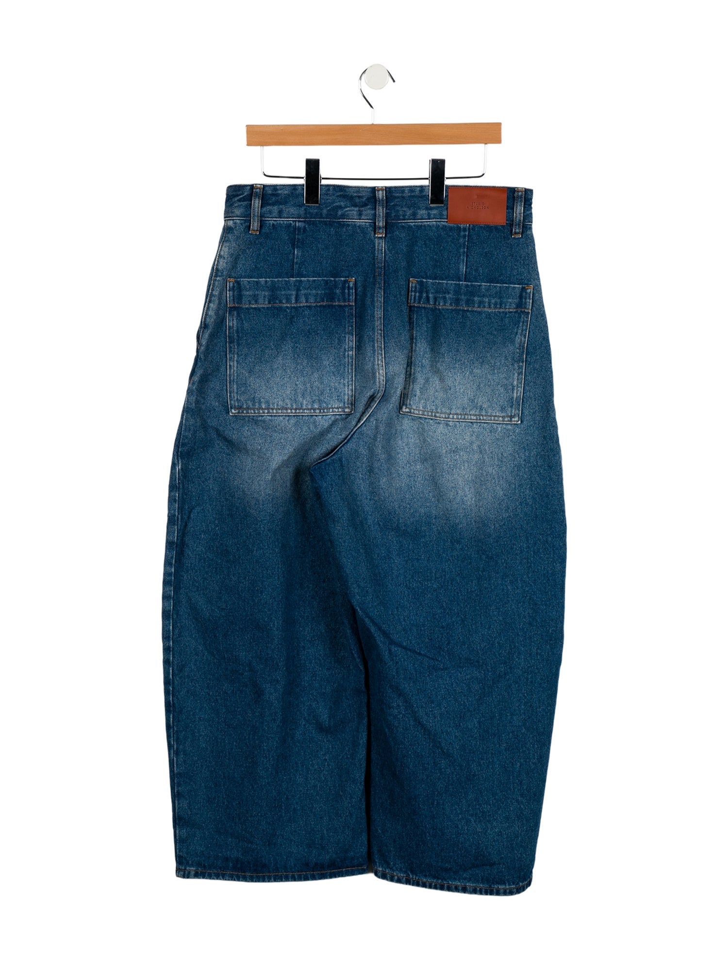 Studio Nicholson High-Rise Wide Leg Jeans