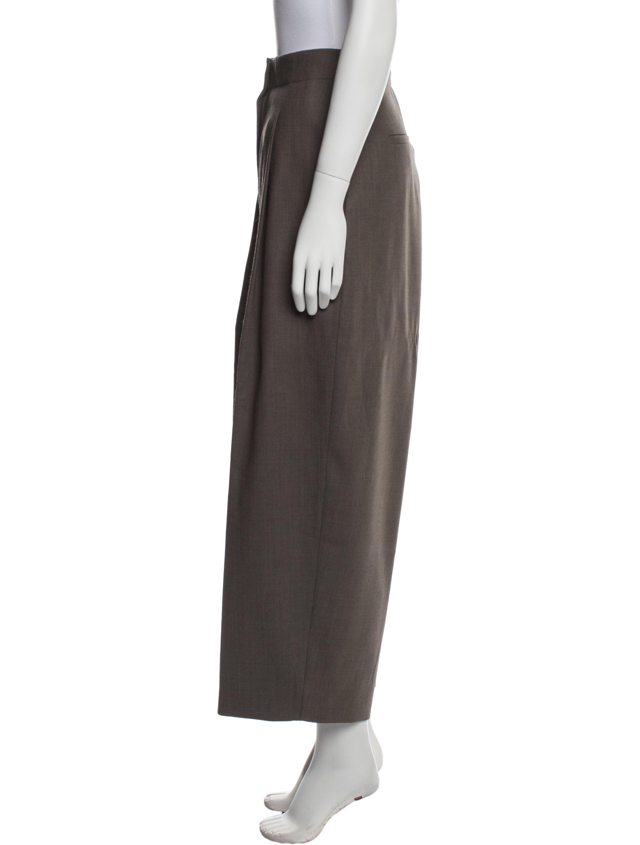 Studio Nicholson Virgin Wool Wide Leg Pants