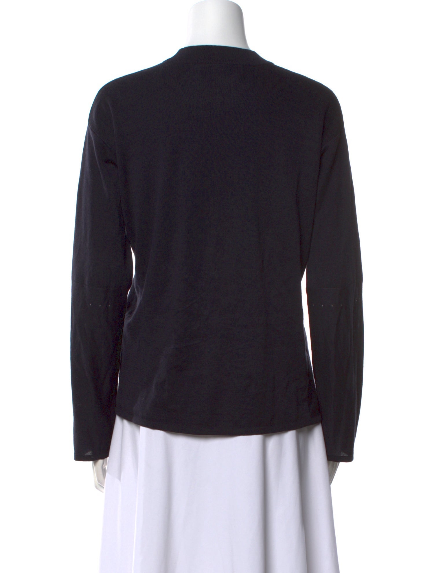 Studio Nicholson Crew Neck Long Sleeve Sweatshirt