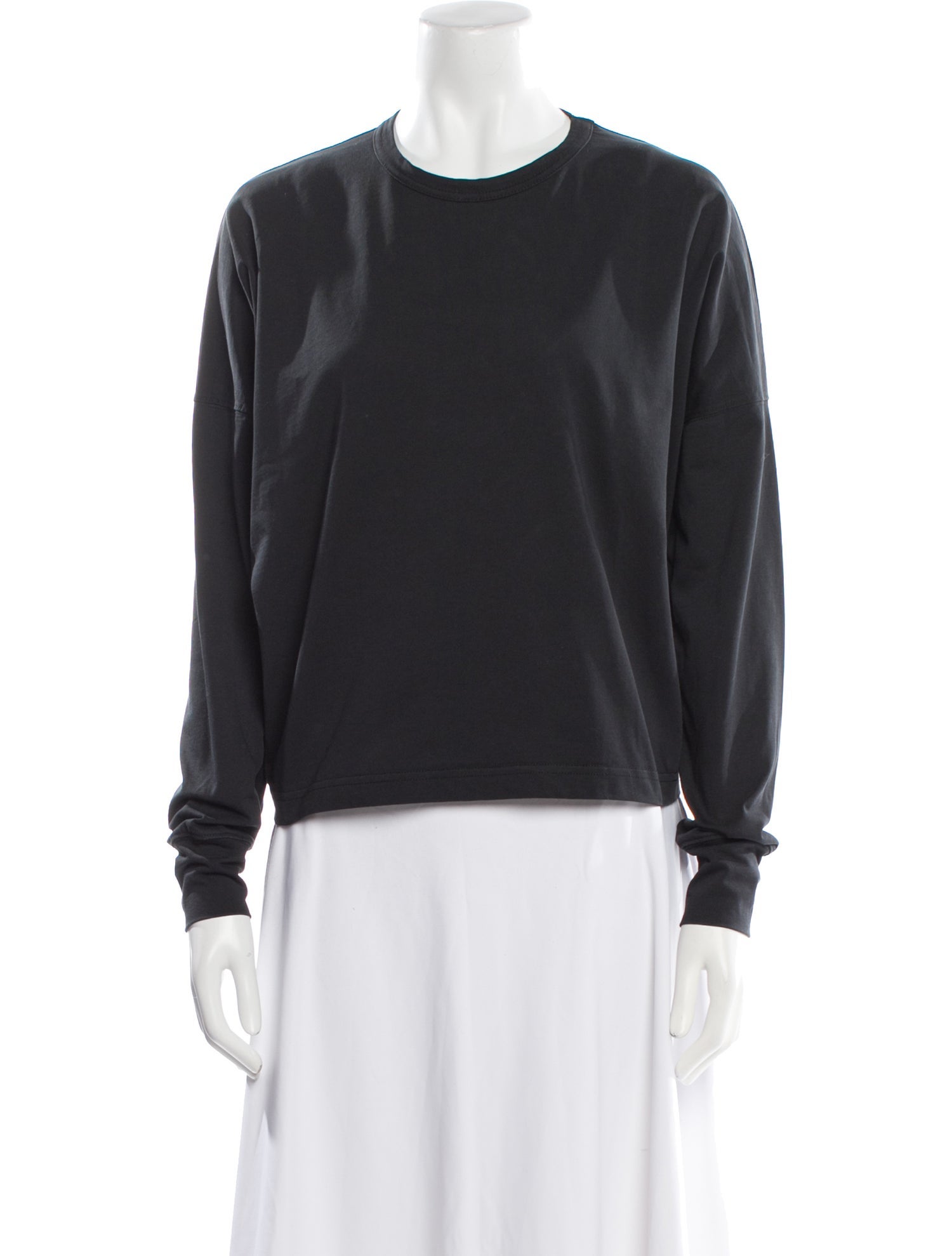 Studio Nicholson Crew Neck Long Sleeve Sweatshirt