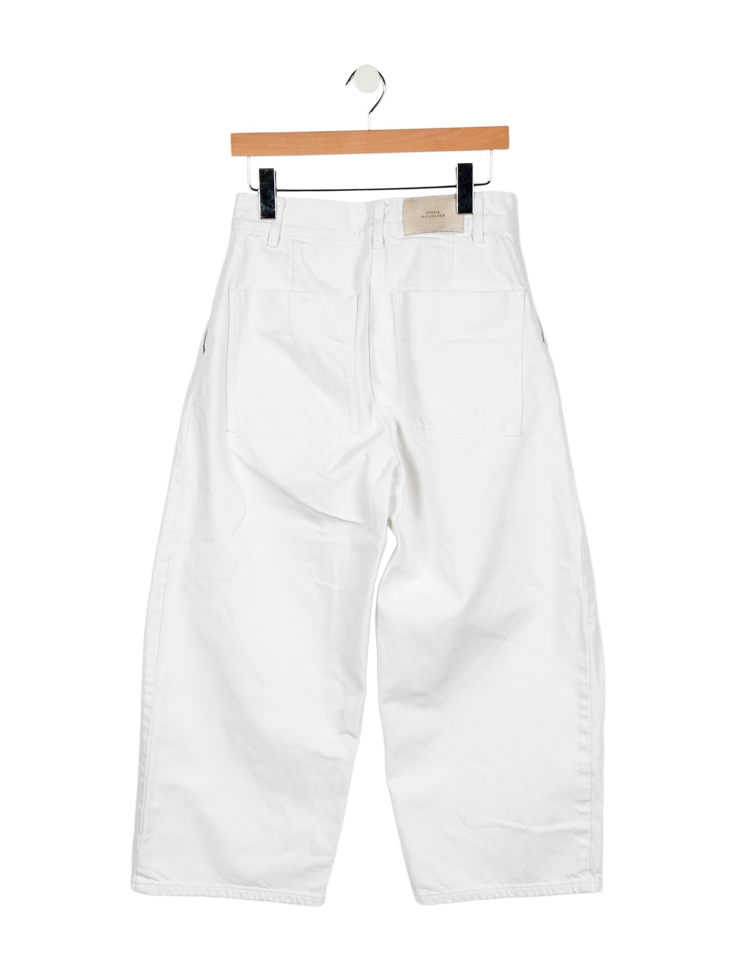 Studio Nicholson High-Rise Wide Leg Jeans