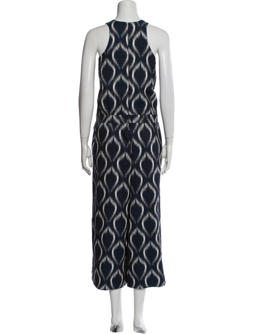 Studio Nicholson Printed Scoop Neck Jumpsuit