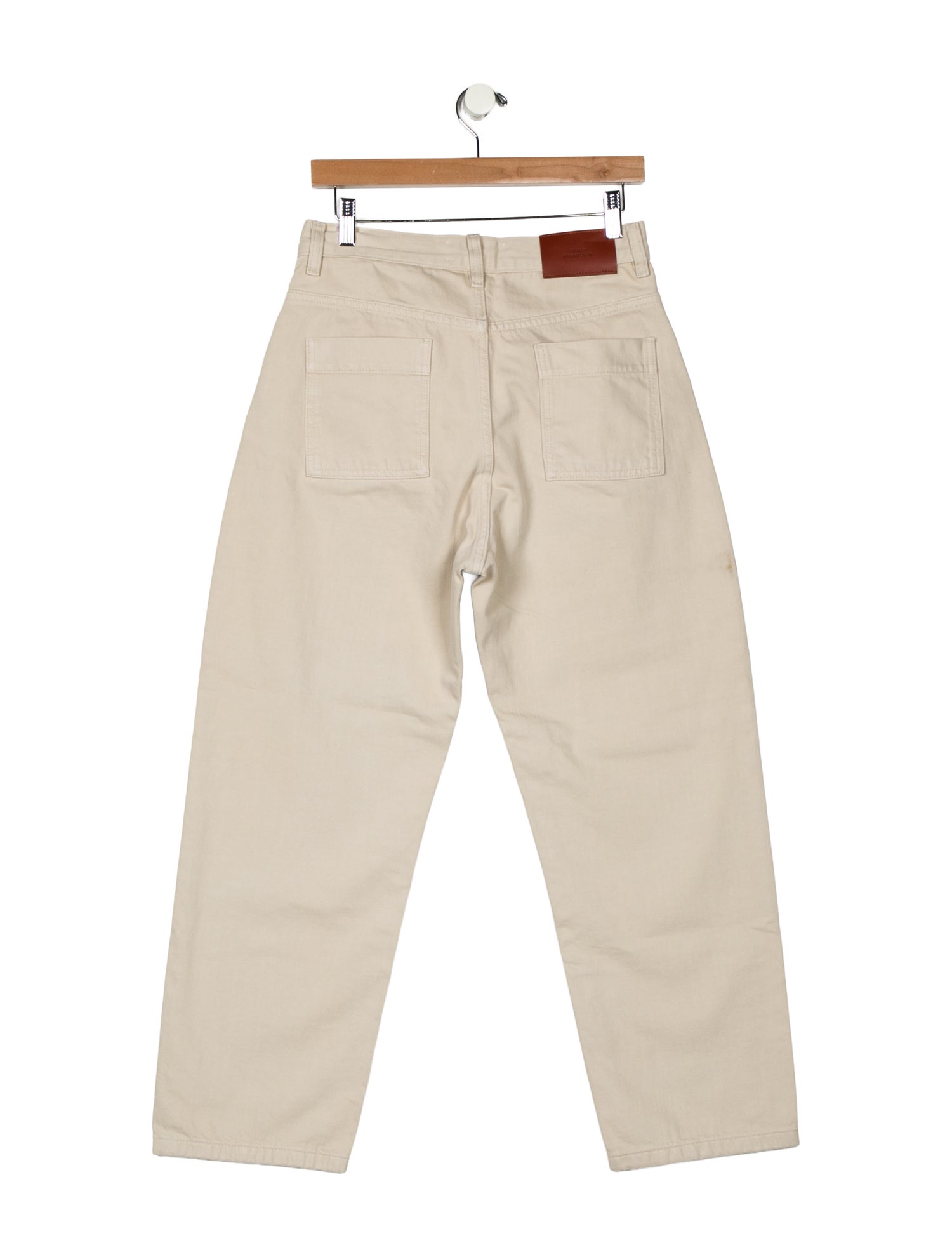 Studio Nicholson High-Rise Straight Leg Jeans