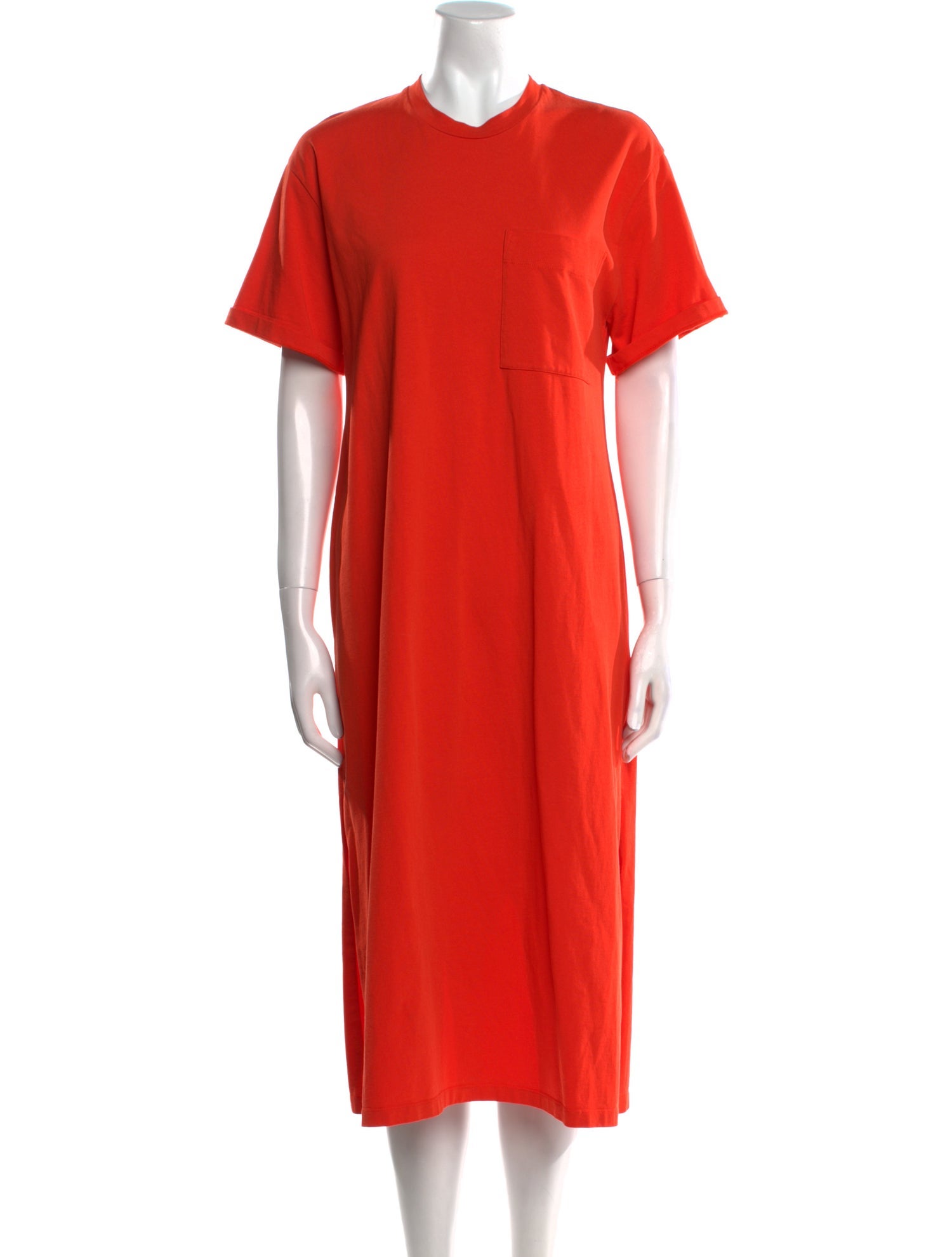 Studio Nicholson Crew Neck Midi Length Dress