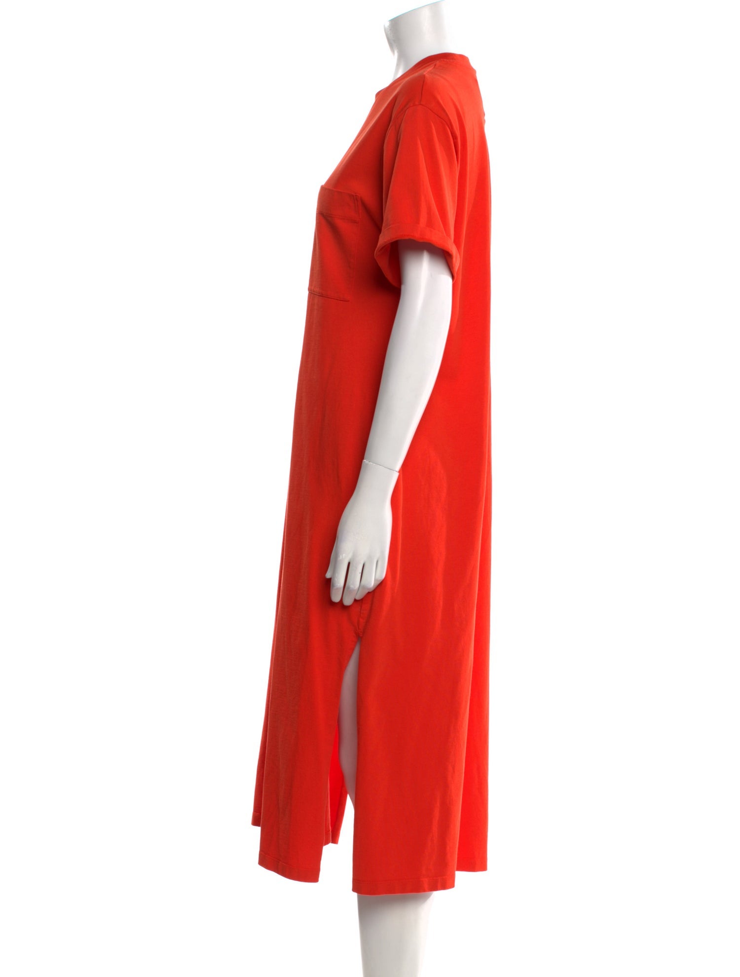 Studio Nicholson Crew Neck Midi Length Dress