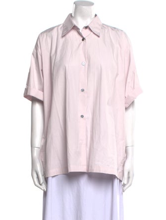 Studio Nicholson Short Sleeve Button-Up Top