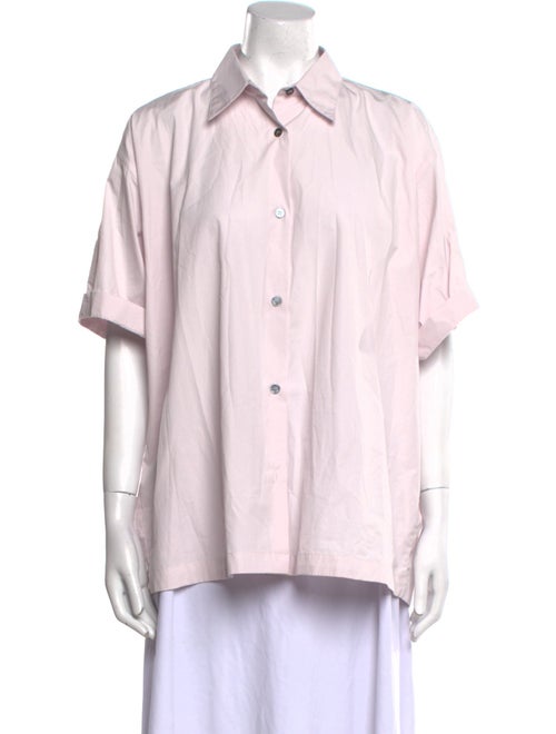 Studio Nicholson Short Sleeve Button-Up Top