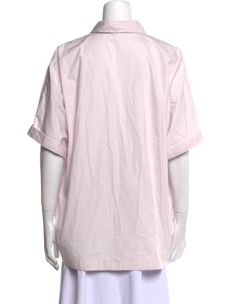Studio Nicholson Short Sleeve Button-Up Top