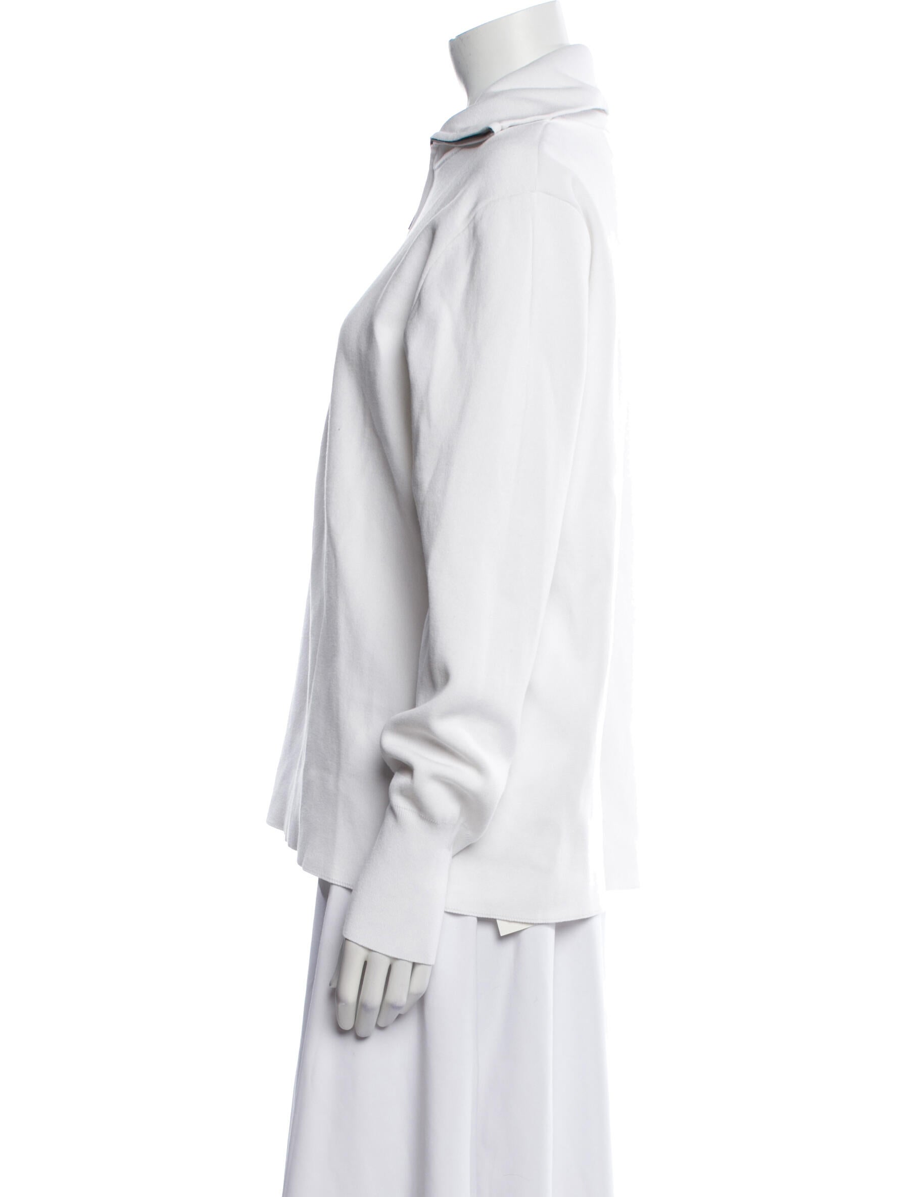 Studio Nicholson V-Neck Long Sleeve Sweatshirt