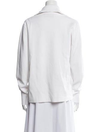 Studio Nicholson V-Neck Long Sleeve Sweatshirt