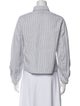 Studio Nicholson Striped Long Sleeve Button-Up Top