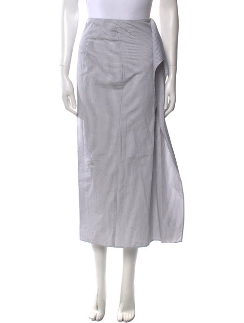 Studio Nicholson Striped Midi Length Skirt