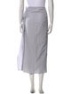 Studio Nicholson Striped Midi Length Skirt