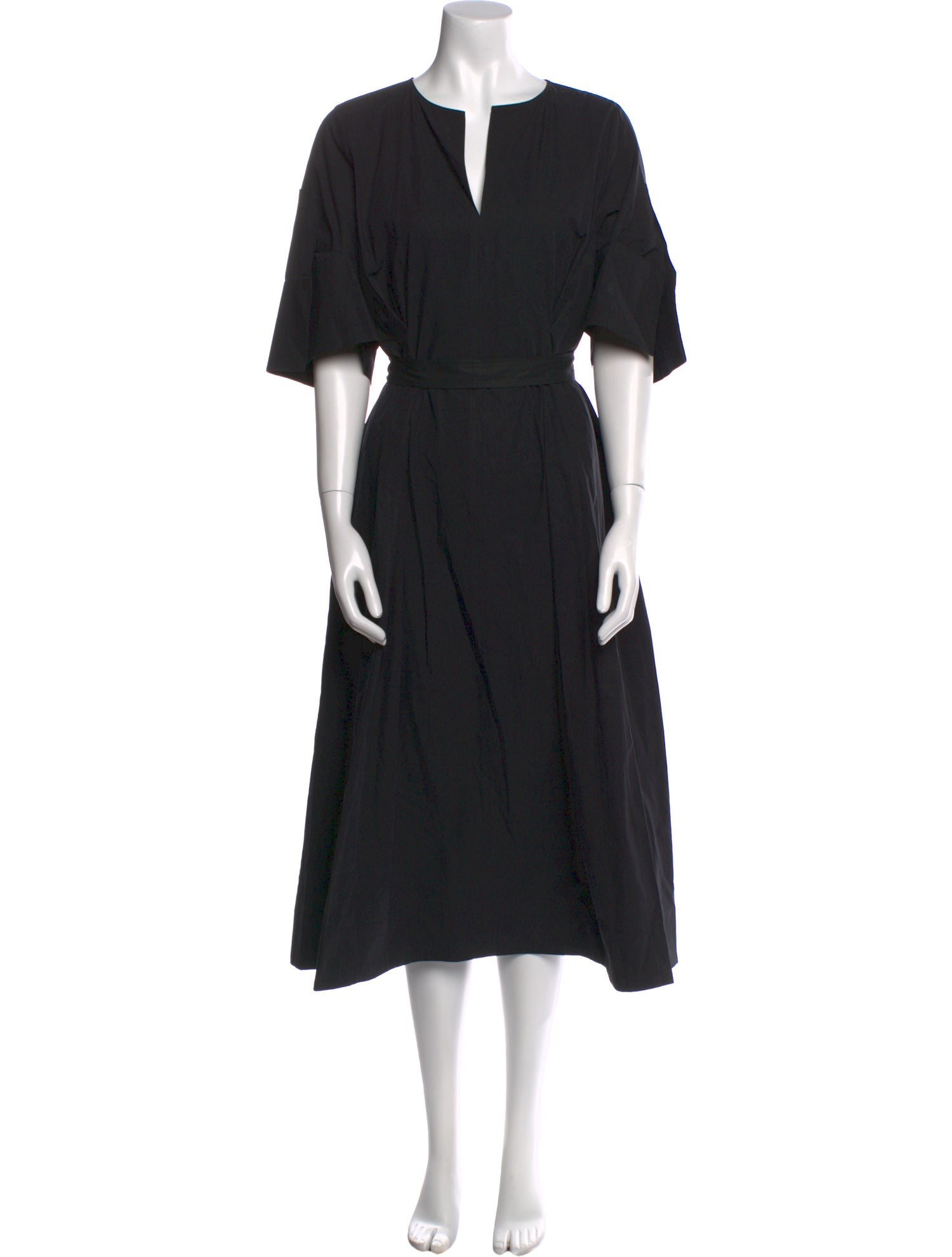 Studio Nicholson V-Neck Long Dress