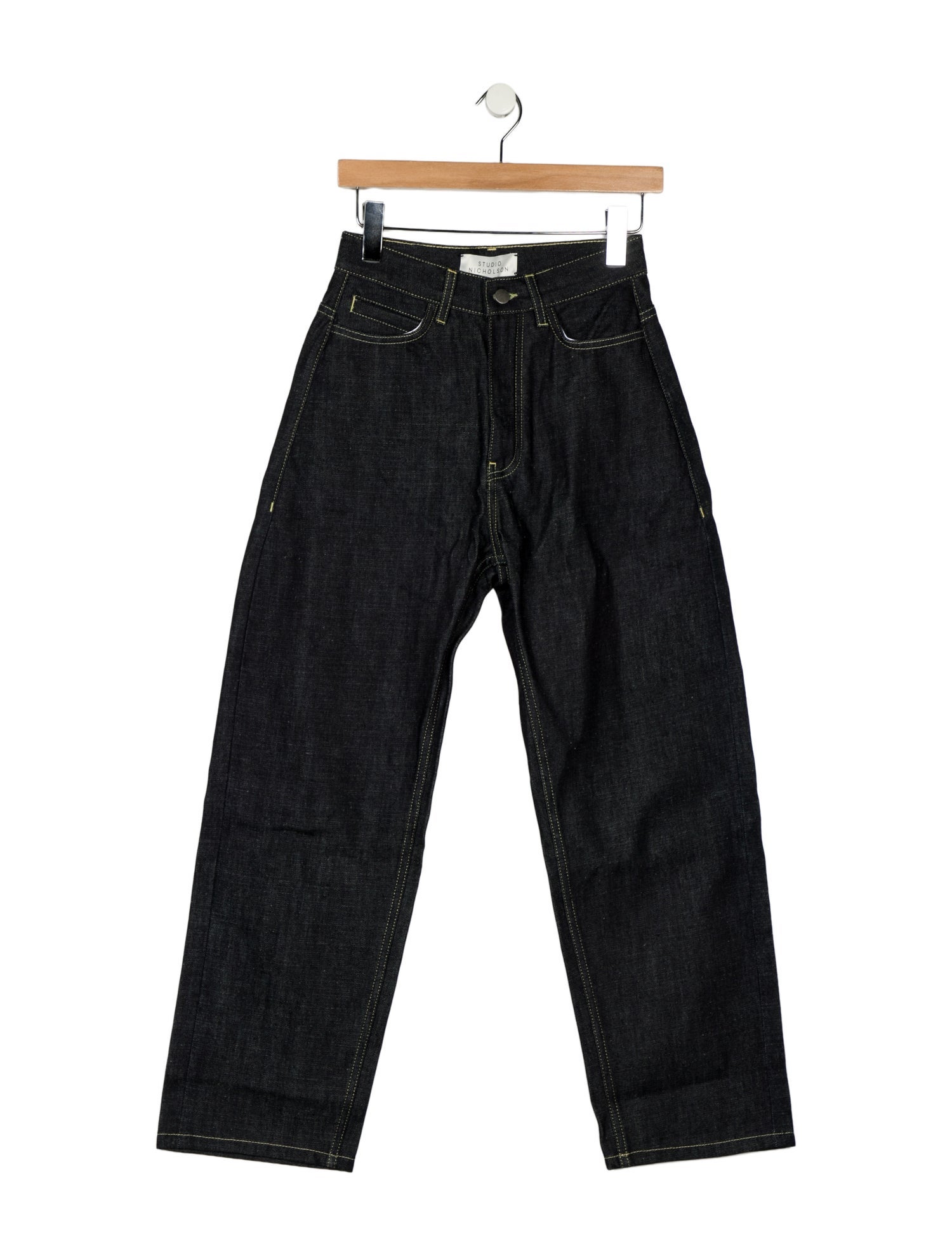 Studio Nicholson High-Rise Wide Leg Jeans w/ Tags