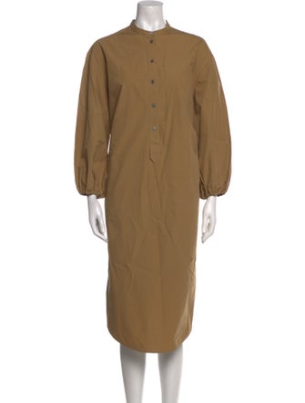 Studio Nicholson Mock Neck Midi Length Dress