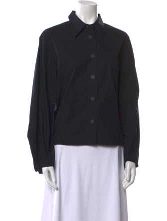 Studio Nicholson Long Sleeve Button-Up Top