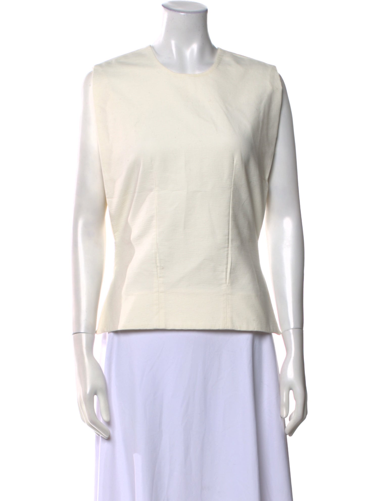 Studio Nicholson Crew Neck Sleeveless Top