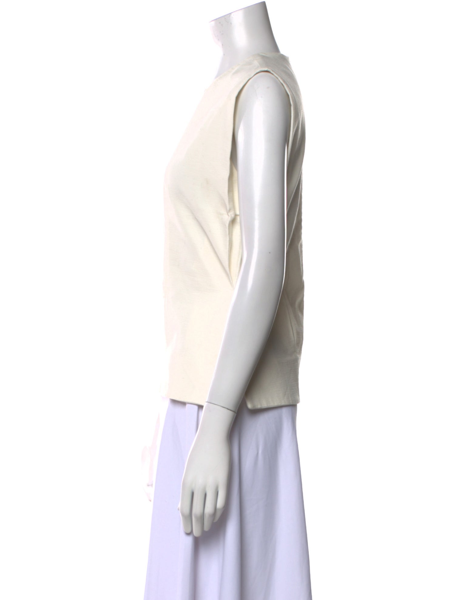 Studio Nicholson Crew Neck Sleeveless Top