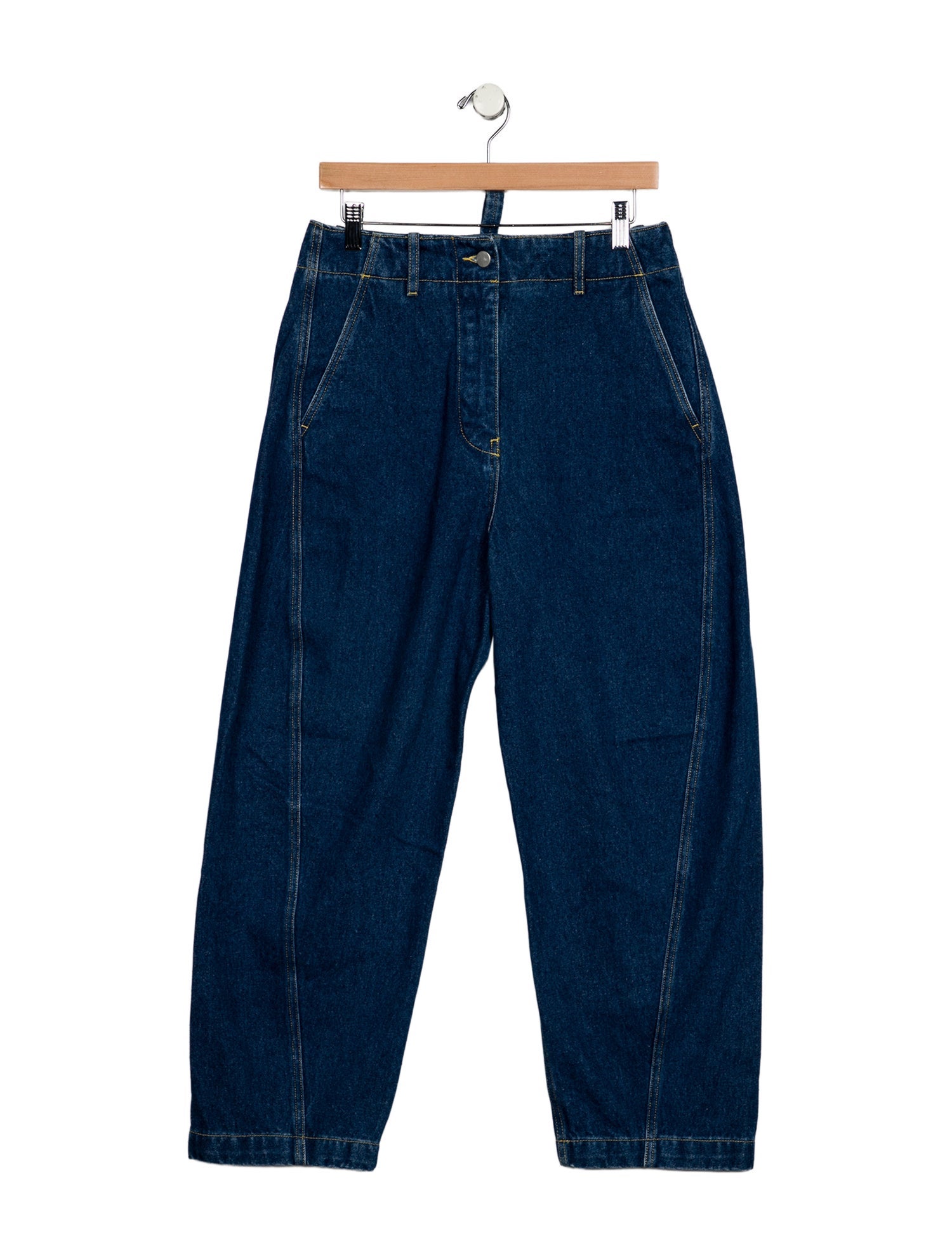 Studio Nicholson High-Rise Straight Leg Jeans