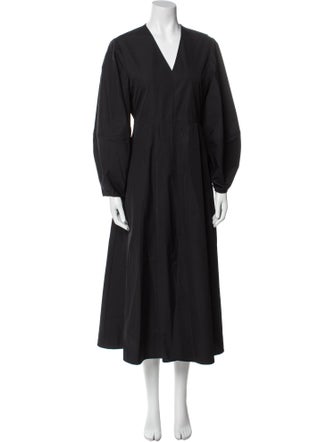 Studio Nicholson V-Neck Long Dress