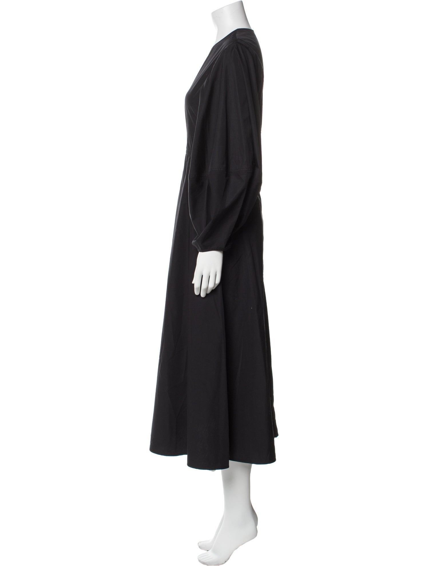 Studio Nicholson V-Neck Long Dress