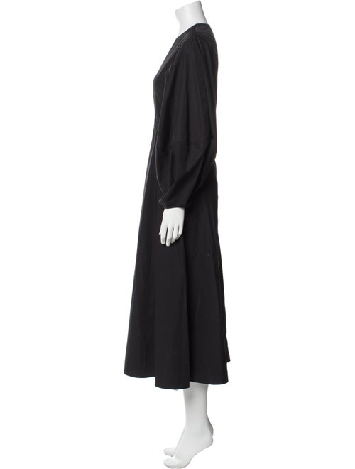 Studio Nicholson V-Neck Long Dress