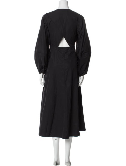 Studio Nicholson V-Neck Long Dress