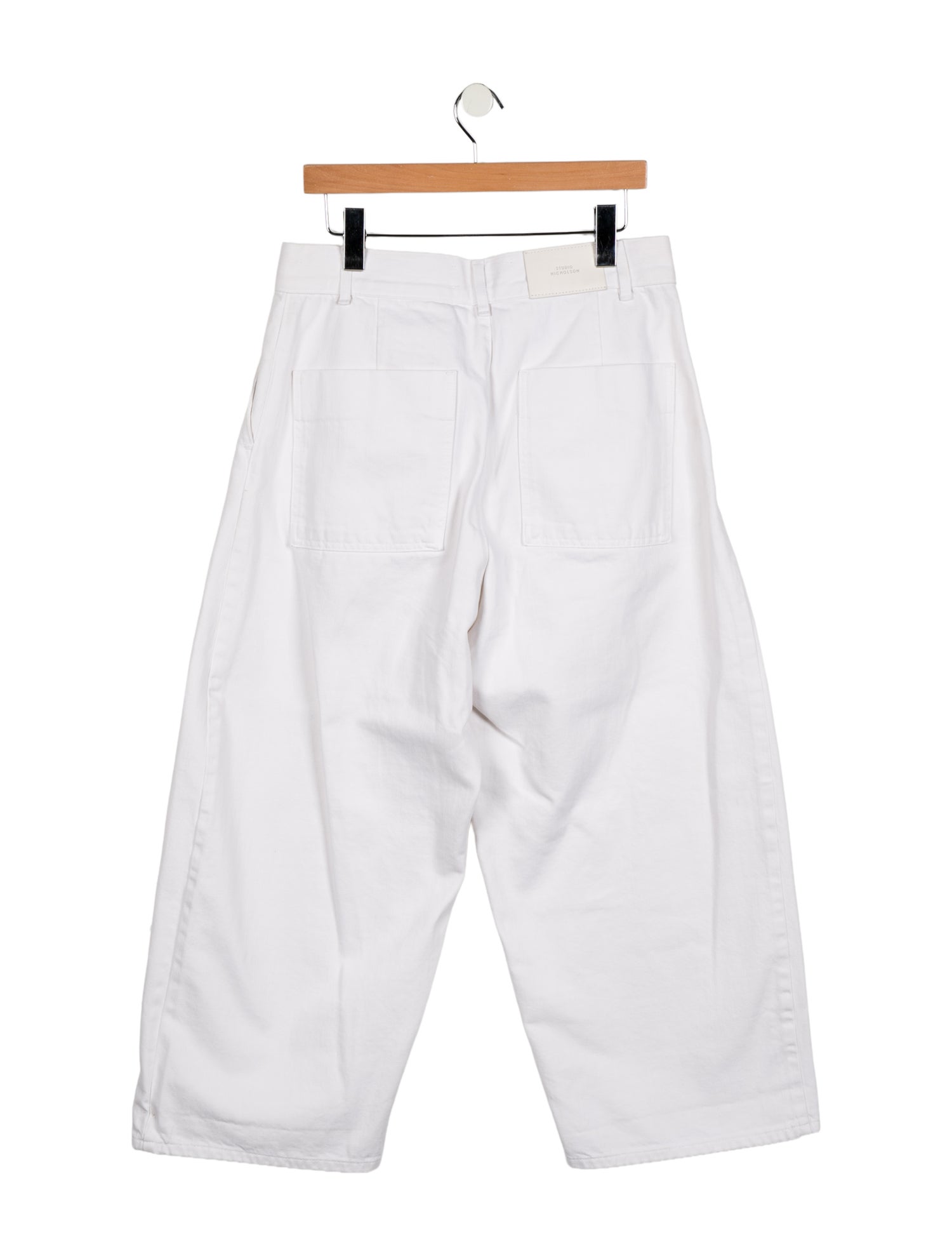 Studio Nicholson Mid-Rise Wide Leg Jeans