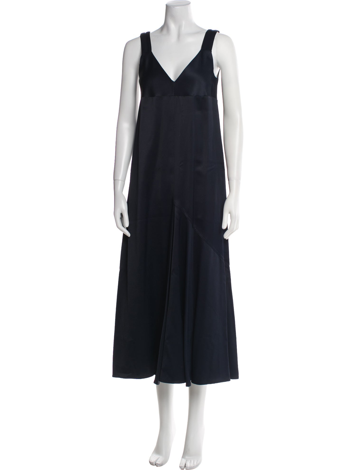 Studio Nicholson V-Neck Long Dress