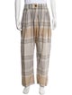 Studio Nicholson Plaid Print Pants