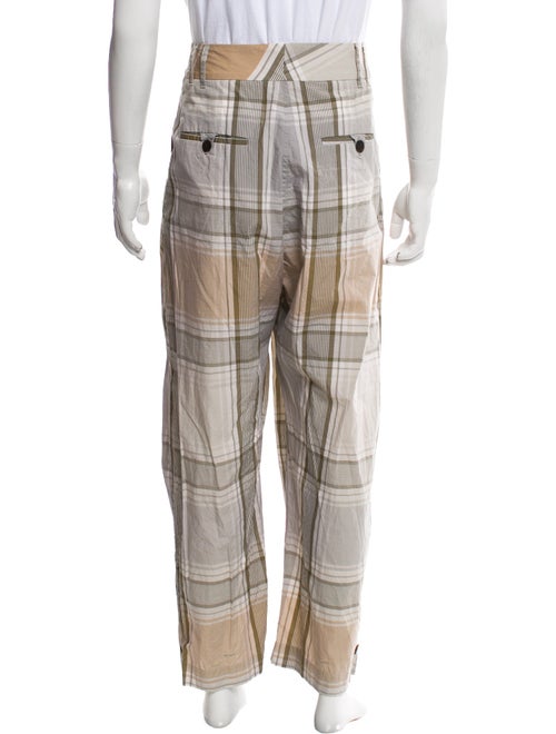 Studio Nicholson Plaid Print Pants