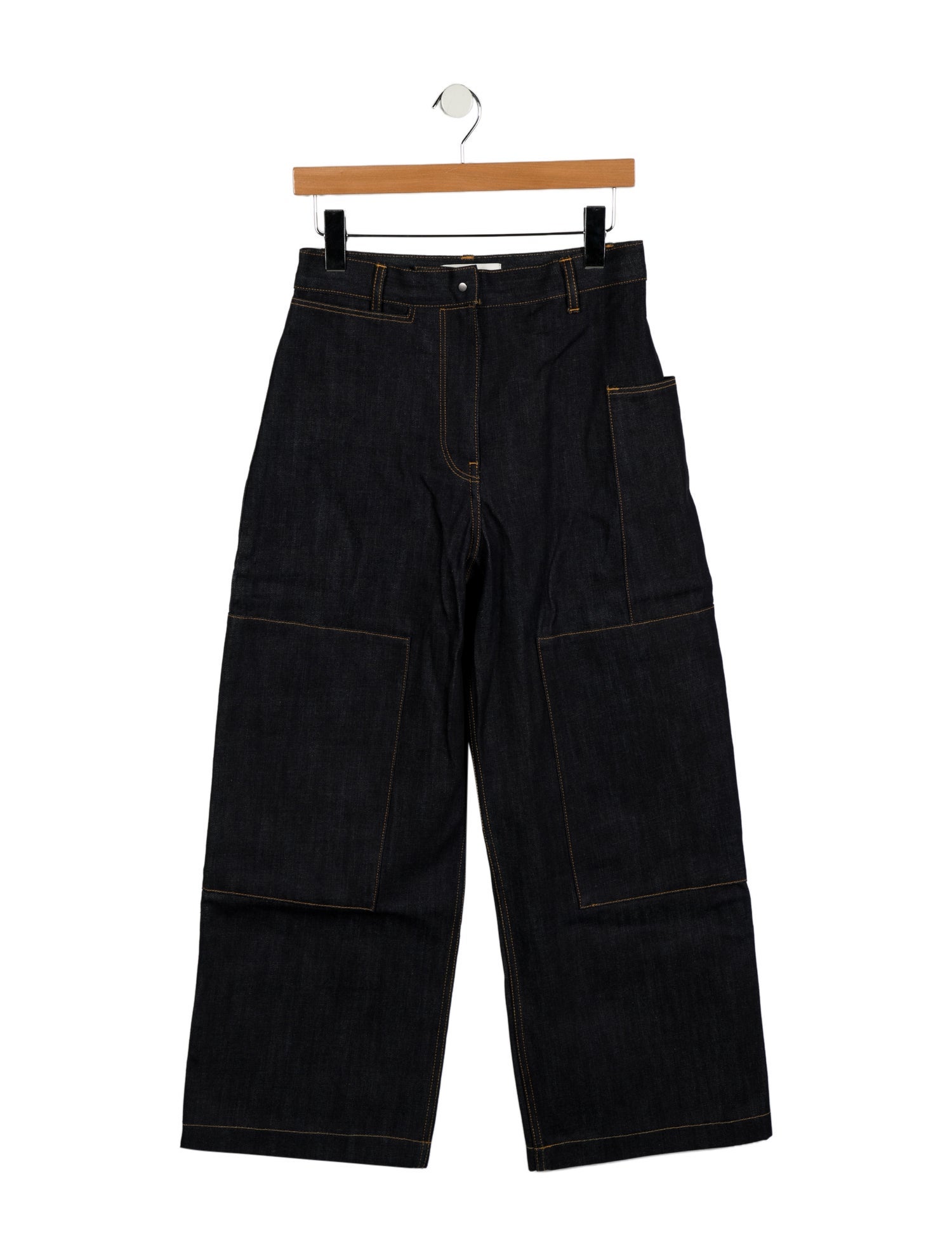 Studio Nicholson High-Rise Wide Leg Jeans w/ Tags